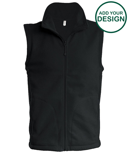 Luca men's microfleece gilet