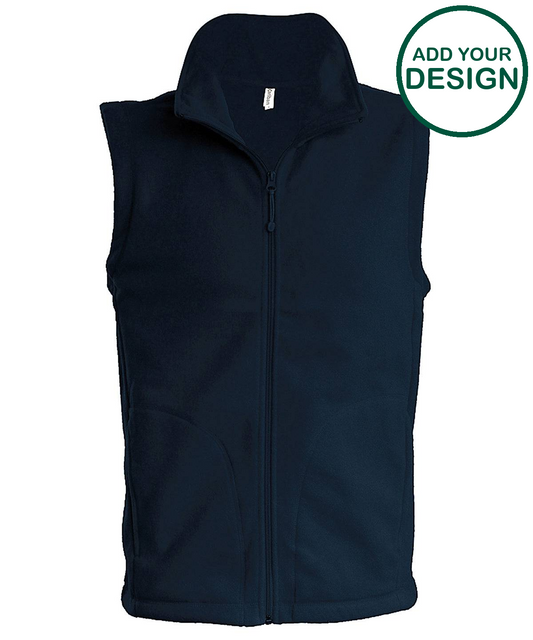Luca men's microfleece gilet