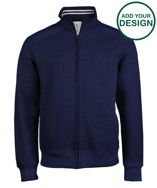 Men's full zip sweat jacket