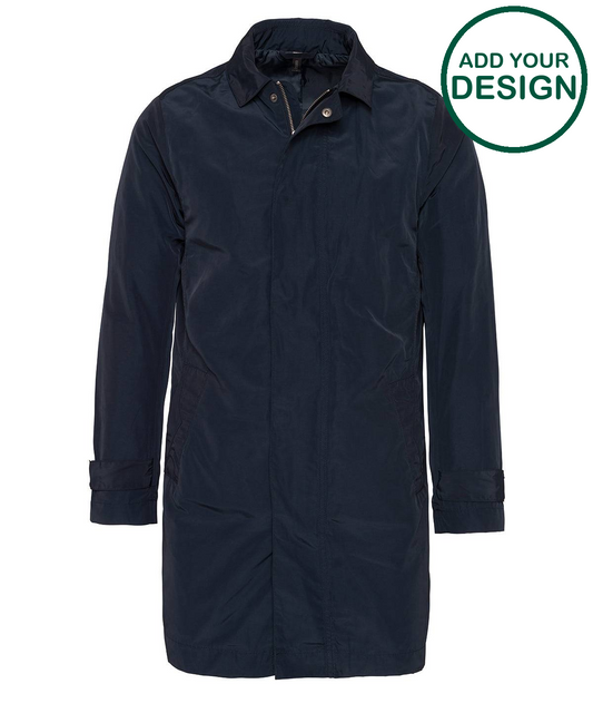 Men's lightweight trench coat