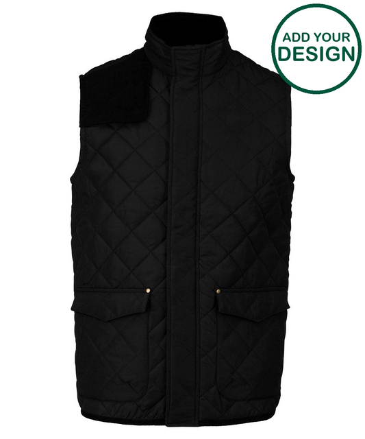 Men's quilted bodywarmer