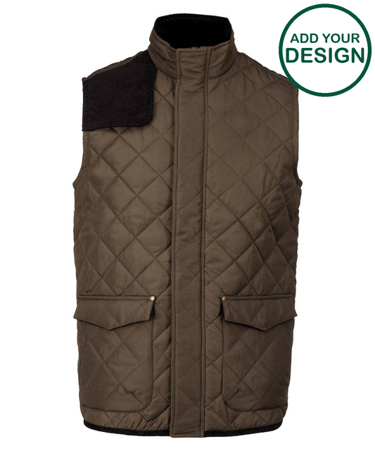 Men's quilted bodywarmer