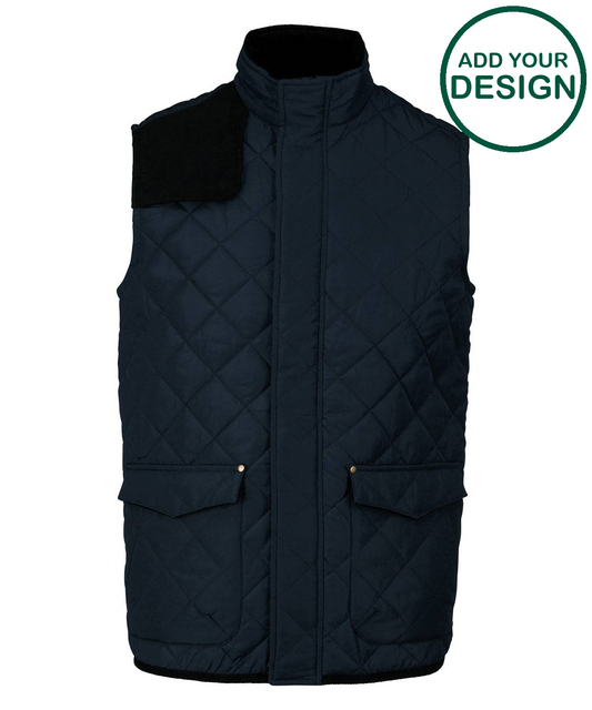 Men's quilted bodywarmer