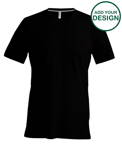 Men's short-sleeved V-neck T-shirt