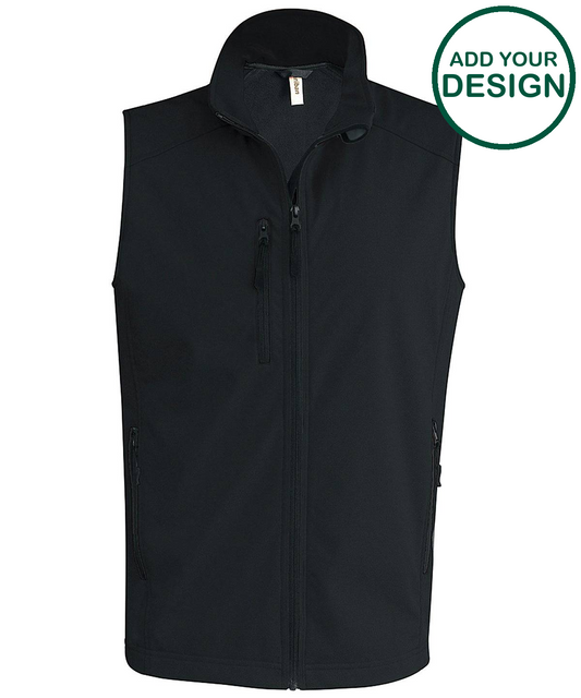 Men's softshell bodywarmer