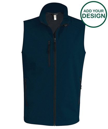 Men's softshell bodywarmer