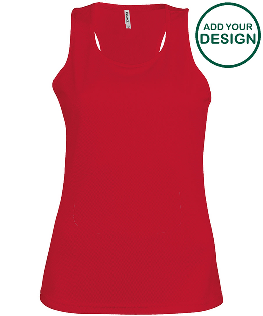 Ladies' sports vest