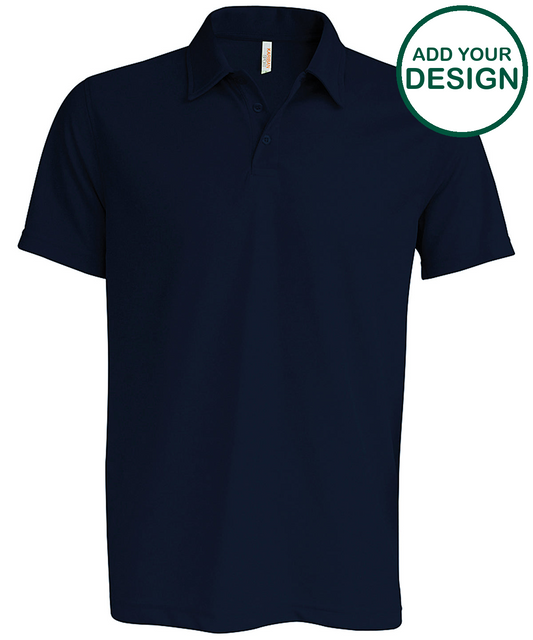 Men's short-sleeved polo shirt