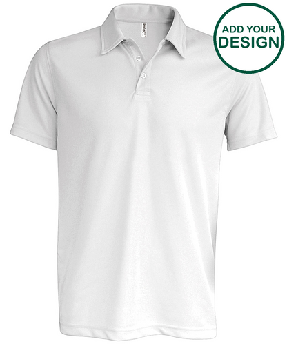 Men's short-sleeved polo shirt