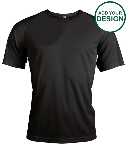 Men's short-sleeved sports T-shirt