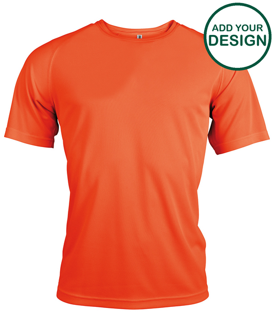 Men's short-sleeved sports T-shirt
