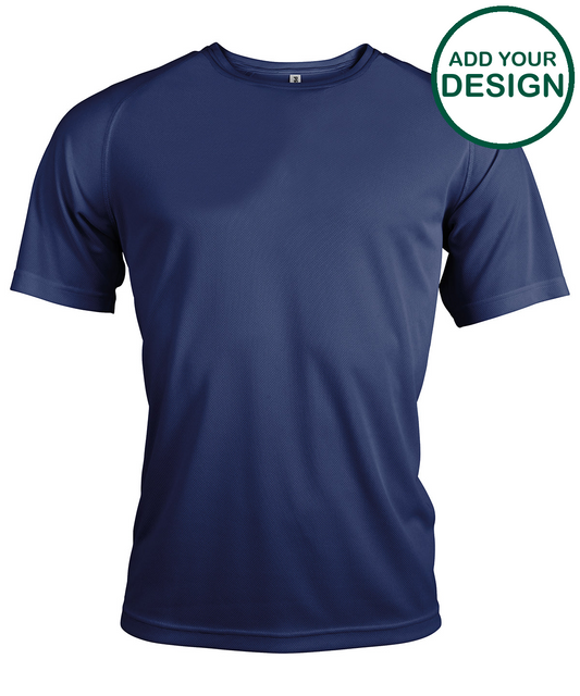 Men's short-sleeved sports T-shirt