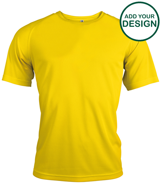Men's short-sleeved sports T-shirt