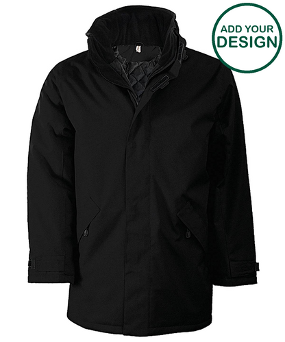 Quilted parka