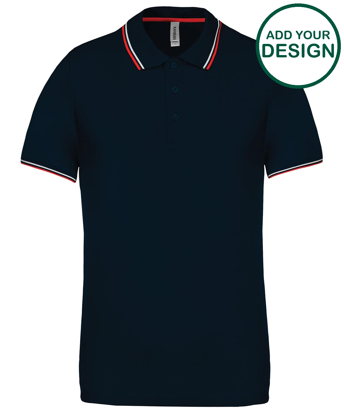 Short sleeve polo shirt