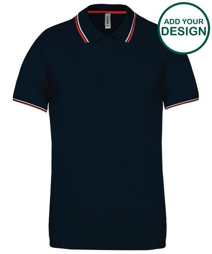 Short sleeve polo shirt
