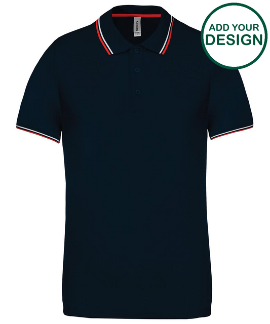 Short sleeve polo shirt