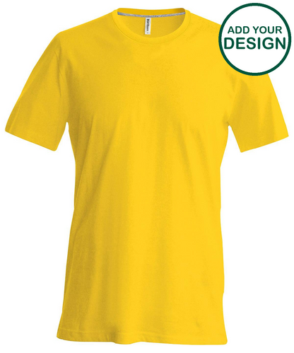 Short-sleeved crew neck T-shirt