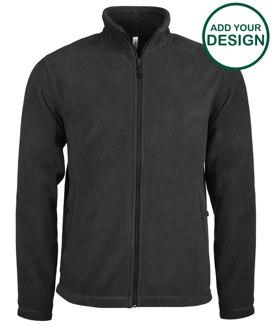 Zip-through microfleece jacket