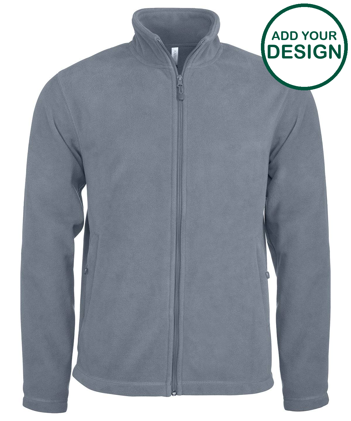 Zip-through microfleece jacket