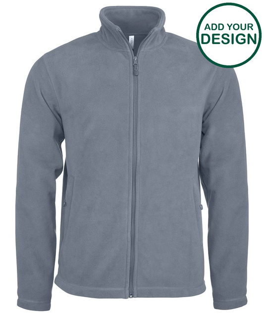 Zip-through microfleece jacket