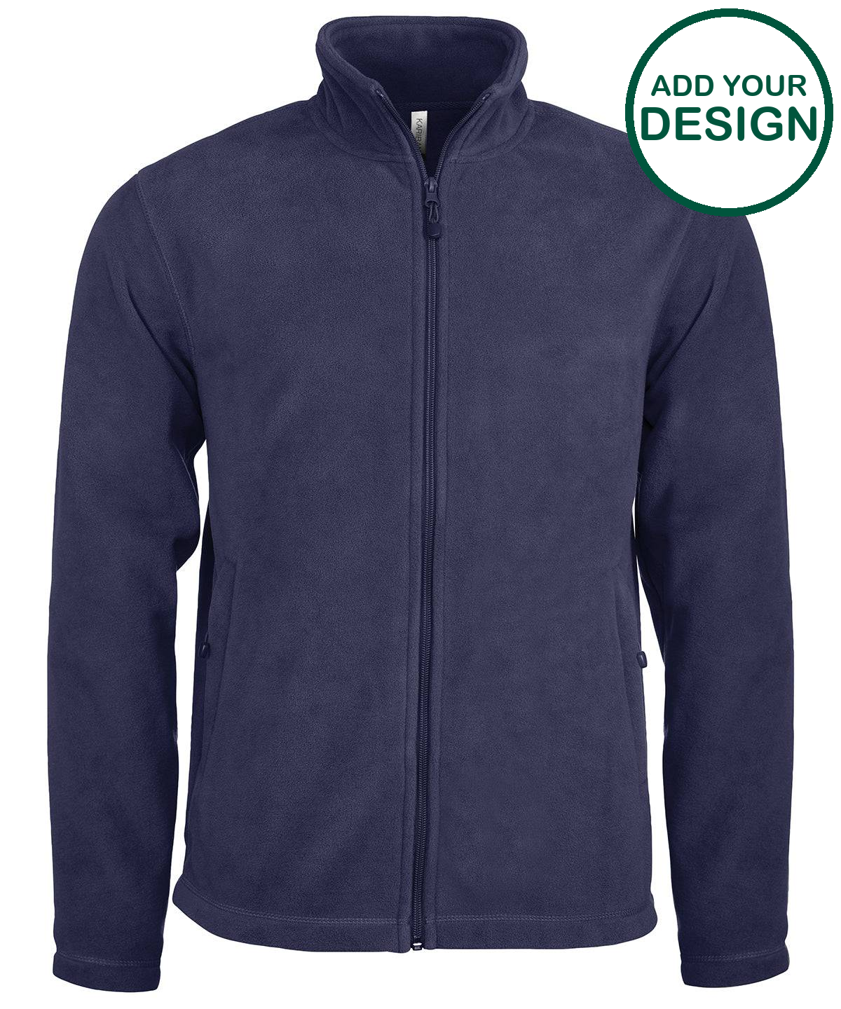 Zip-through microfleece jacket