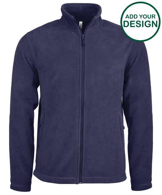 Zip-through microfleece jacket