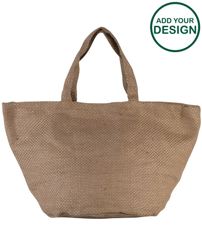 100% natural yarn dyed jute bag