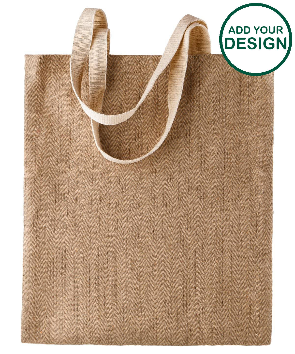100% natural yarn dyed jute bag