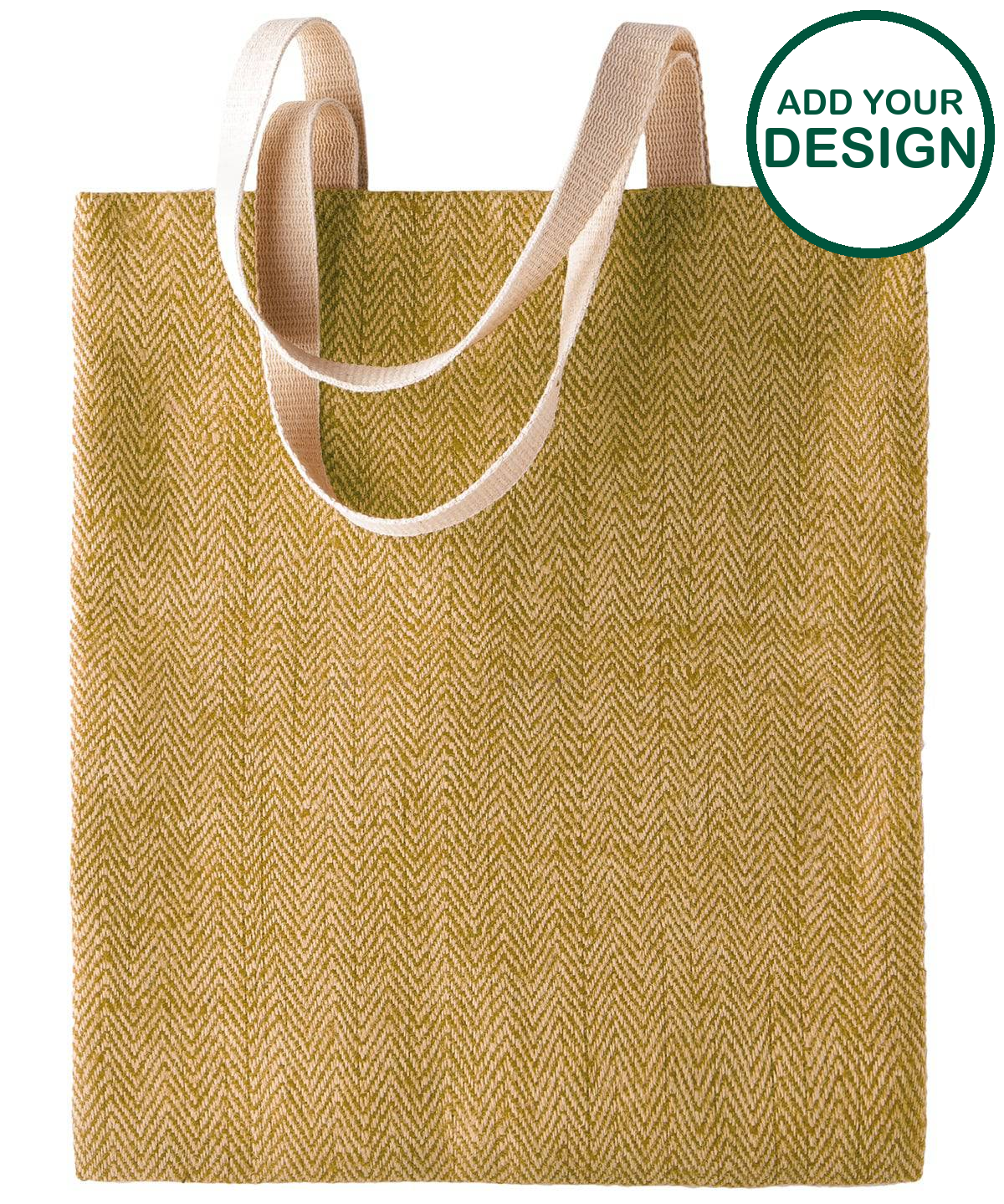 100% natural yarn dyed jute bag