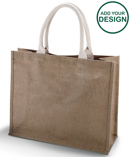 Jute beach bag