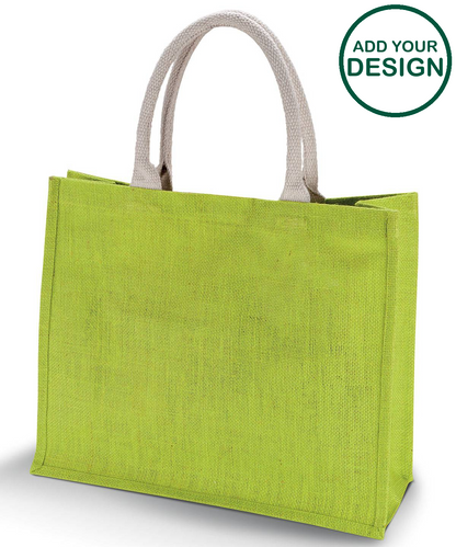 Jute beach bag