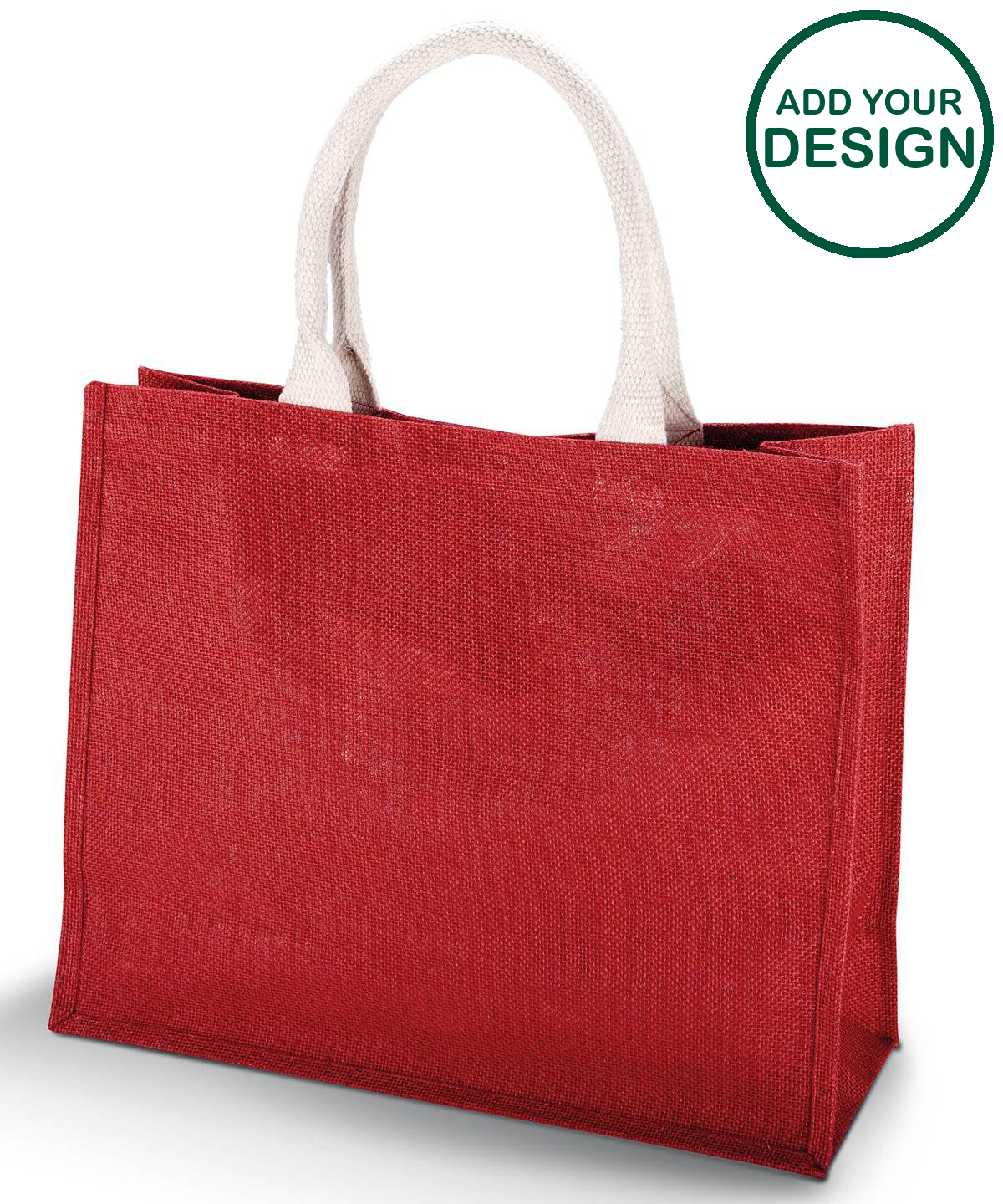 Jute beach bag