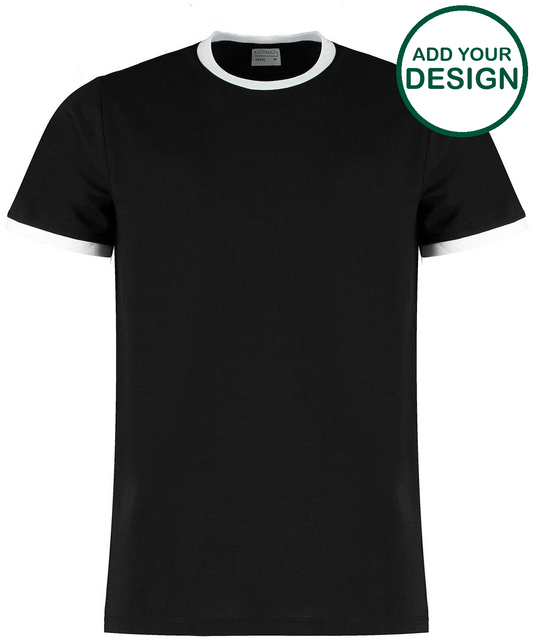 Fashion fit ringer tee