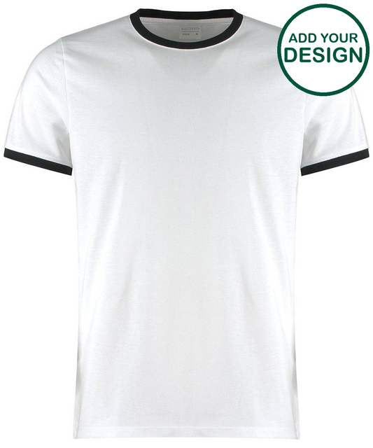 Fashion fit ringer tee
