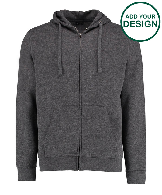 Klassic hooded zipped jacket Superwash® 60° long sleeve (regular fit)