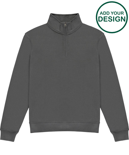Regular fit ¼-zip sweatshirt