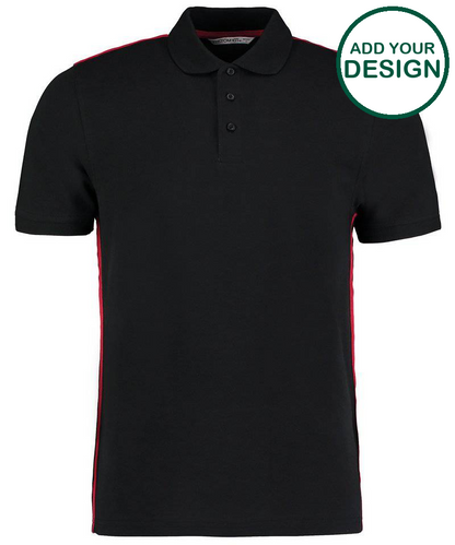 Team style slim fit polo shirt