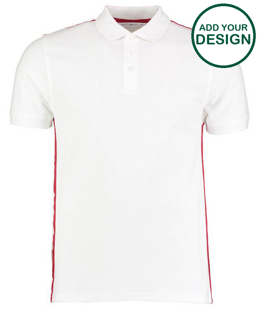 Team style slim fit polo shirt