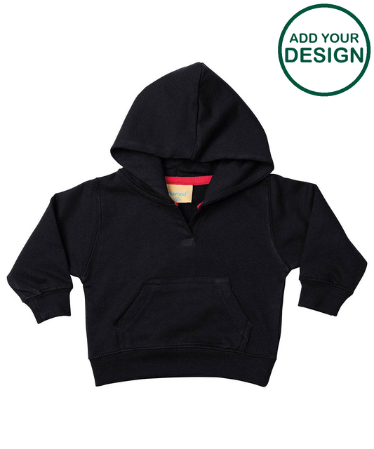 Toddler hooded sweatshirt with kangaroo pocket