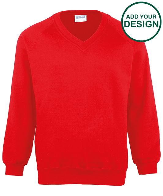 Kids Coloursure™ v-neck sweatshirt