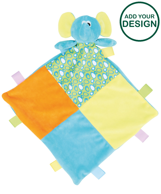 Baby multi-coloured comforter