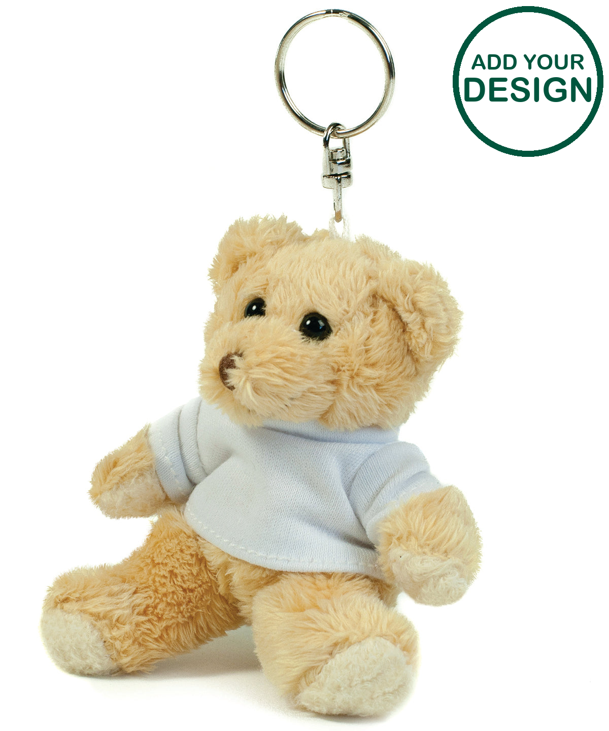Mumbles - Binx bear - Key Ring (Light Brown) - Add Your Design/Logo ...