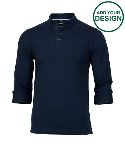 Carlington – deluxe long sleeve polo