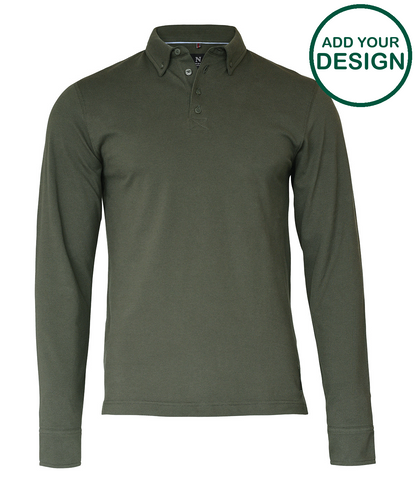 Carlington – deluxe long sleeve polo