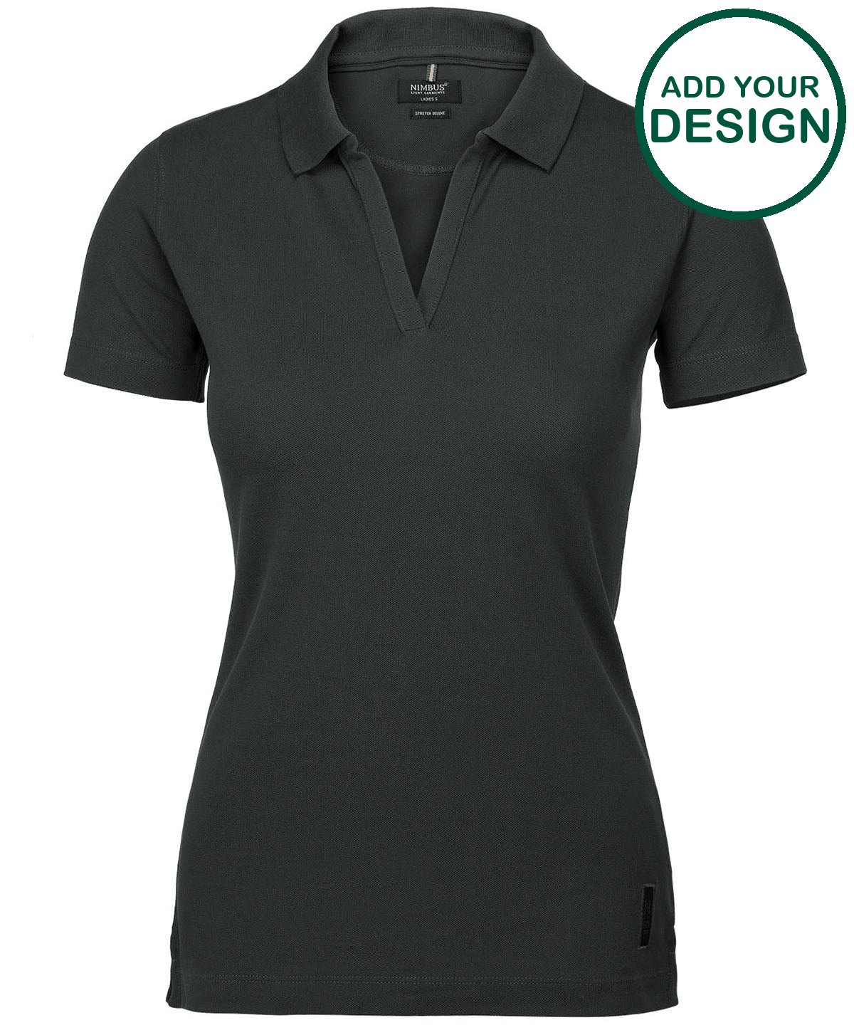 Women’s Harvard v-neck – stretch deluxe polo