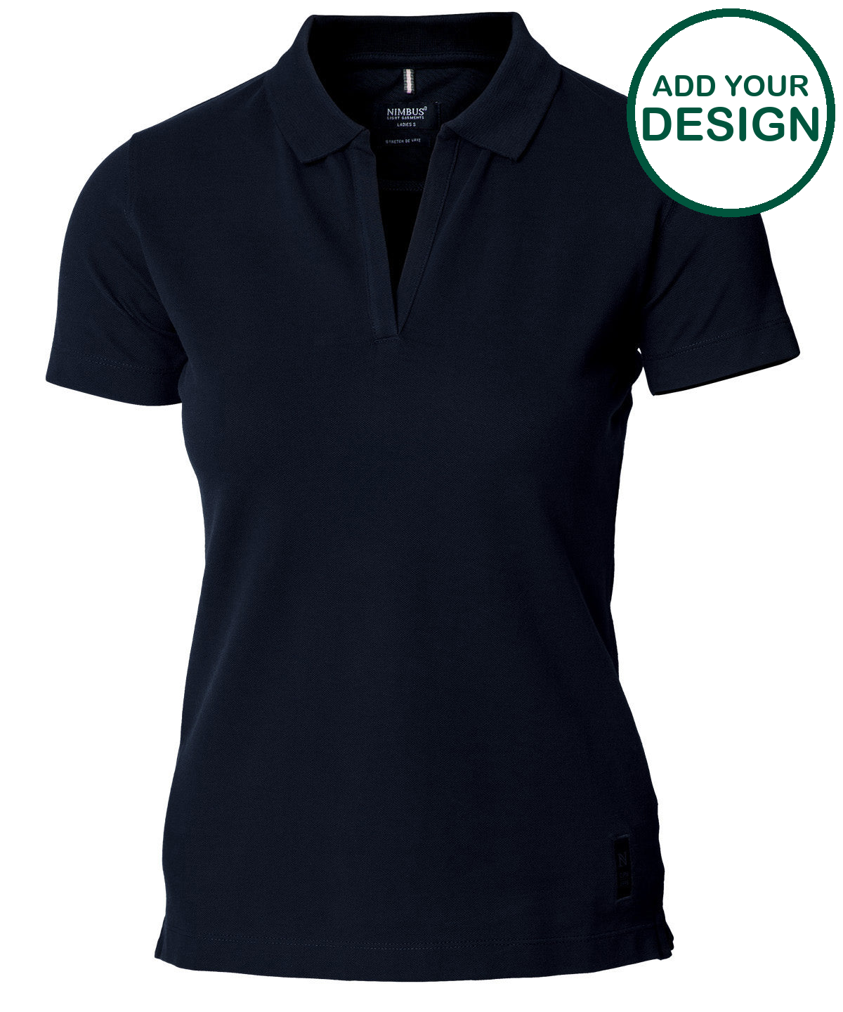 Women’s Harvard v-neck – stretch deluxe polo