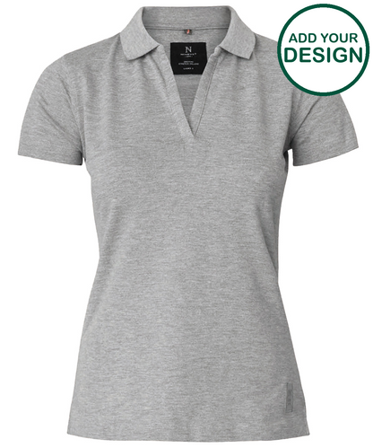 Women’s Harvard v-neck – stretch deluxe polo