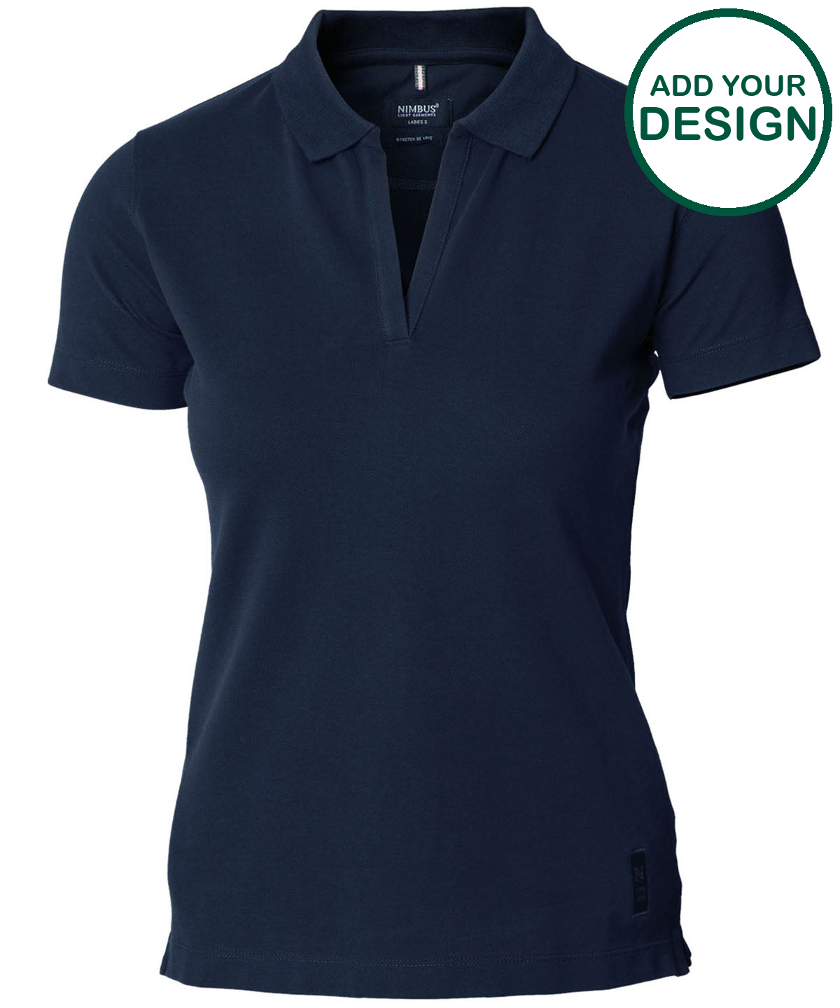 Women’s Harvard v-neck – stretch deluxe polo