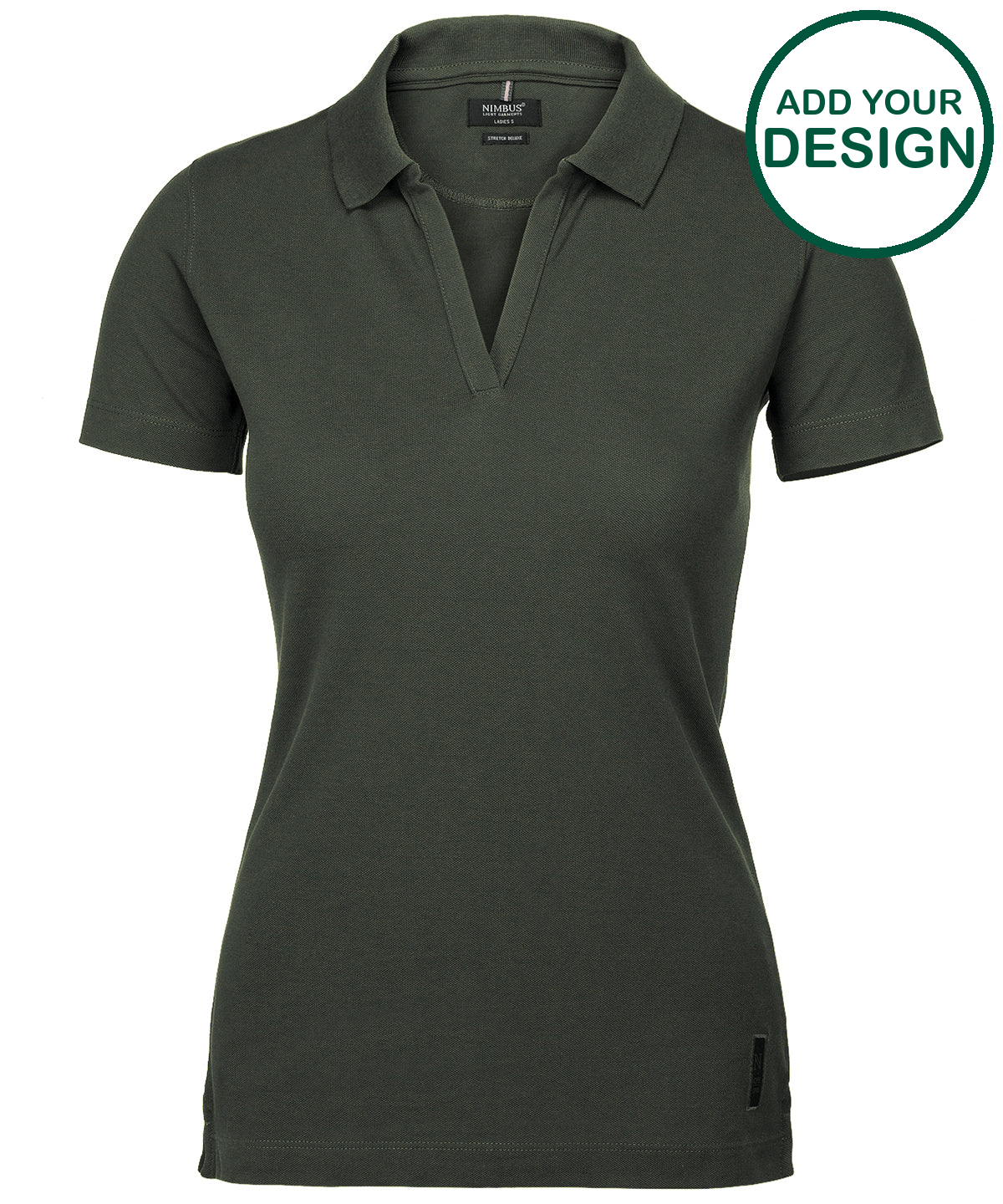 Women’s Harvard v-neck – stretch deluxe polo